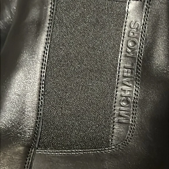 NWOT MICHAEL MICHAEL KORS Ridley Leather Ankle Boot - Picture 5 of 13